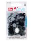 Preview: Prym Love Druckknöpfe "Color Snaps" Grau - Ø 12,4 mm - 30 Stück